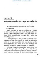 Nghiên cứu giải mã giấc mơ: Phần 2