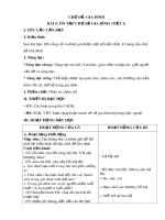 Giáo án môn Tự nhiên và xã hội lớp 3 sách Chân trời sáng tạo - Bài 5: Ôn tập chủ đề Gia đình (Tiết 1+2)