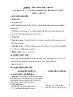 Giáo án môn Tự nhiên và xã hội lớp 3 sách Chân trời sáng tạo - Bài 10: Di tích lịch sử - văn hóa và cảnh quan thiên nhiên (Tiết 1)