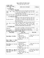 Giáo án môn Công nghệ lớp 7 sách Chân trời sáng tạo: Bài 6