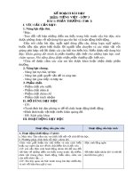 Giáo án môn Tiếng Việt lớp 3 sách Chân trời sáng tạo - Tuần 7: Bài 1