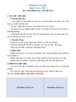 Giáo án môn Toán lớp 3 sách Chân trời sáng tạo - Tuần 3