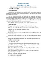 Giáo án môn Tiếng Việt lớp 3 sách Chân trời sáng tạo - Tuần 3: Bài 2