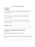 VỞ học HOÁ 8 năm học 22 23 học kì 1