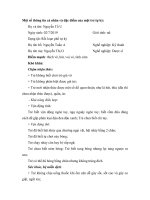 Xây dựng kế hoạch bài giảng cá nhân cho trẻ tự kỷ