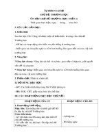 Giáo án môn Tự nhiên và xã hội lớp 3 sách Chân trời sáng tạo - Bài 9: Ôn tập chủ đề Trường học (Tiết 1)