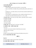 Giáo án môn Công nghệ lớp 3 sách Chân trời sáng tạo: Tuần 13