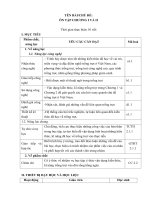 Giáo án môn Công nghệ lớp 7 sách Chân trời sáng tạo: Bài ôn tập chương 1 và 2