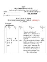 Phụ lục III khoa học tự nhiên lớp 7