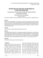 Hệ thống định vị dựa trên mạng cảm biến không dây sử dụng anten thông minh