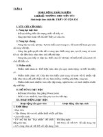 Giáo án môn Hoạt động trải nghiệm lớp 3 sách Cánh diều: Tuần 4