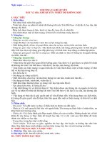 Giáo án môn Địa lí lớp 10 sách Cánh diều: Bài 7