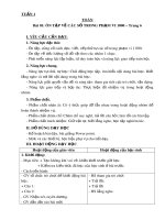 Giáo án môn Toán lớp 3 sách Cánh diều: Tuần 1