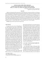 Đánh giá đặc điếm nông sinh học và khả năng kết hợp của một số dòng thuần phục vụ công tác chọn tạo giống ngô sinh khối
