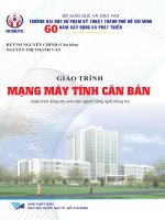 Giáo trình mạng máy tính căn bản (giáo trình dành cho sinh viên ngành công nghệ thông tin)