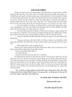 Giáo trình Hệ thống phun dầu điện tử - Trường Cao đẳng Nghề An Giang