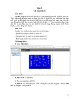 Giáo trình Vẽ mạch điện tử (Nghề: Công nghệ kỹ thuật điều khiển và tự động hóa - Trình độ Cao đẳng): Phần 2 - Trường Cao đẳng Nghề An Giang