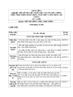 Giáo án môn Khoa học tự nhiên lớp 6 sách Chân trời sáng tạo: Bài 14