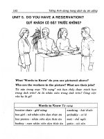 Tự học tiếng Anh dùng trong các loại dịch vụ ăn uống: Phần 2