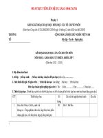 PHU LUC 1 , 2  KHTN 7 SÁCH KNTT 