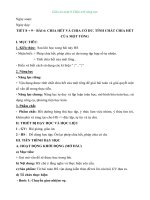 Giáo án môn Toán lớp 6 sách Chân trời sáng tạo - Chương 1: Bài 6