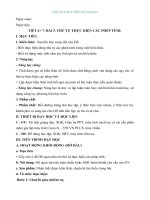 Giáo án môn Toán lớp 6 sách Chân trời sáng tạo - Chương 1: Bài 5