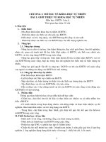 Giáo án môn Khoa học tự nhiên lớp 6 sách Kết nối tri thức: Bài 1