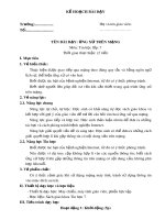 Giáo án môn Tin học lớp 7 sách Kết nối tri thức: Bài 5