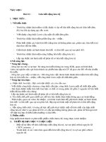 Giáo án môn Hóa học lớp 10 sách Kết nối tri thức: Bài 12