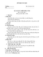 Giáo án môn Tin học lớp 7 sách Kết nối tri thức: Bài 10