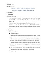 Giáo án môn Sinh học lớp 10 sách Cánh diều: Bài 5