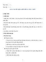 Giáo án môn Vật lí lớp 10 sách Kết nối tri thức: Bài 8