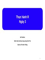 Các mô hình tiên lượng tử vong Hà Tấn Đức Bệnh viện đa khoa trung ương