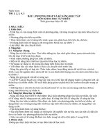 GIÁO ÁN MÔN KHOA HỌC TỰ NHIÊN 7  SÁCH KẾT NỐI TRI THỨC (pHẦN HOCA