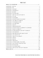 Chuyên đề ôn thi vào 10 môn Tiếng Anh