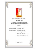 BÁO CÁO BÀI TẬP LỚN  DCS & SCADA SCADA cho hệ thống phối trộn nguyện liệu thức ăn gia súc Phú Thái (Hưng Yên)