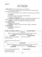 Giáo án tiếng anh 8 kì 1 soạn theo cv 5512 (kì 2)