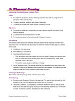 Listening lesson plan  Bài giảng tiếng anh phần nghe