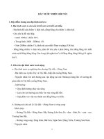 ĐỊA LÍ 12 CHUYÊN Chuyên đề đặc điểm chung của tự nhiên