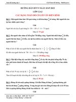 BÀI TẬP TOÁN 5  các dạng toán về phân số, tổng  tỉ