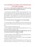 ĐỊA LÍ 10 CHUYÊN Câu hỏi địa lí ngành công nghiệp