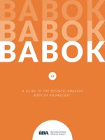 BABOK guide v3 member