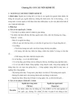 ĐỊA LÍ 10 CHUYÊN Chương 9 cơ cấu kinh tế (có câu hỏi và đáp án)