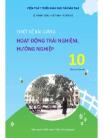 Chủ đề 1 thề hiện phẩm chất tốt đẹp của người học sinh (chân trời sáng)tạo