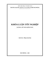 Hoàn thiện công tác kế toán vốn bằng tiền tại công ty TNHH thương mại dịch vụ toàn thắng 