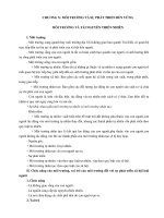 ĐỊA LÍ 10 CHUYÊN Chương 13 môi trường và sự PTBV