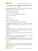 Giải vở bài tập Lịch sử 8 bài 18