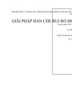 Giải pháp hạn chế rủi ro đối với thẻ ngân hàng tại việt nam 