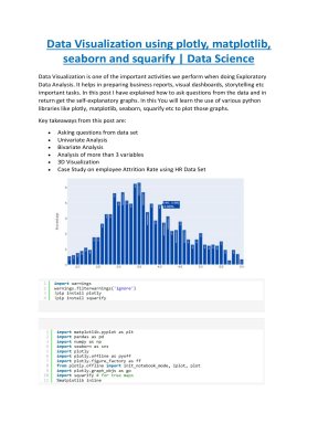 Complete guide to data visualization in python