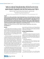 Nghiên cứu xác định một số thành phần dinh dưỡng và điều kiện tối ưu trích ly siêu âm saponin triterpenoid và tổng phenolic từ nấm Linh chi đen (Ganoderma atrum) ở Nghệ An